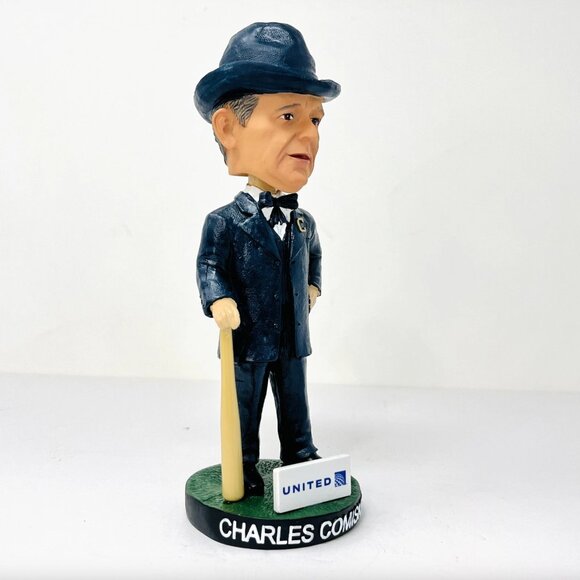 Charles Comiskey Bobblehead Chicago White Sox Sunday Collector's Series 7.5" Tal - Picture 3 of 8